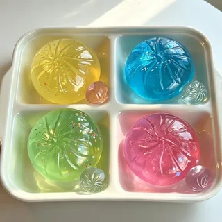 Crystal Candy Bun Handmade Ball